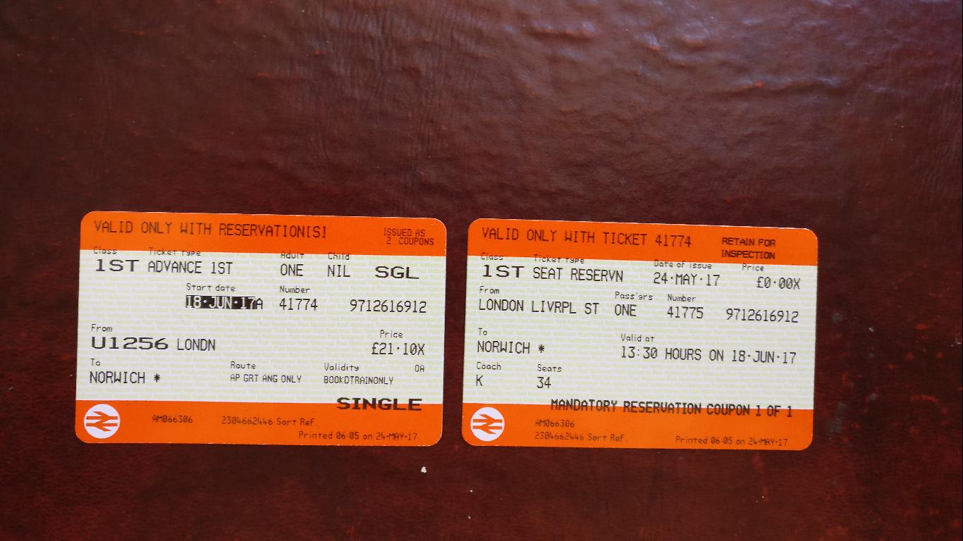 metro ticket