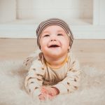 image showing a baby boy smiling