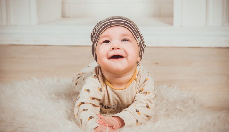 image showing a baby boy smiling