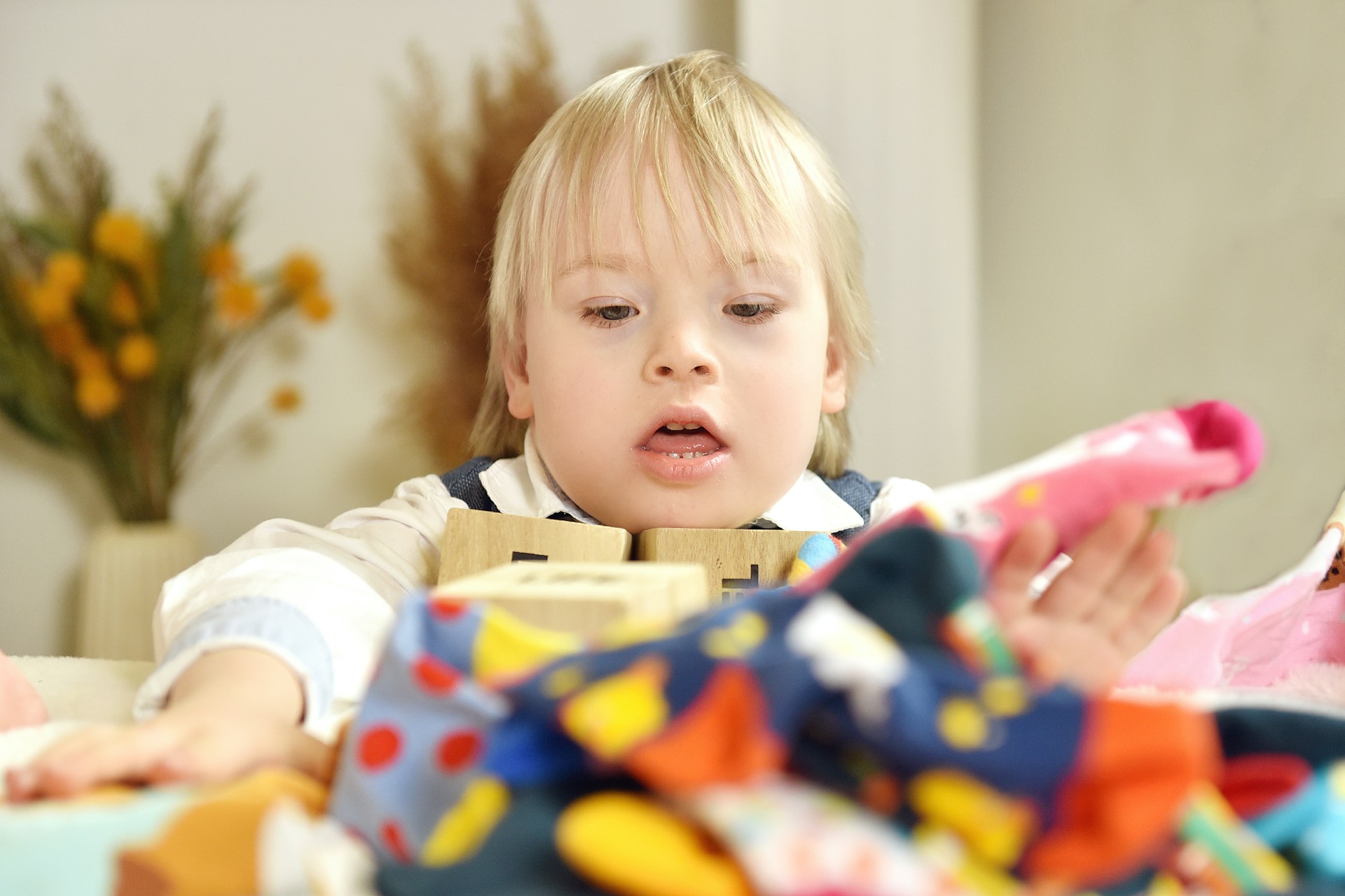 a baby with down syndrome